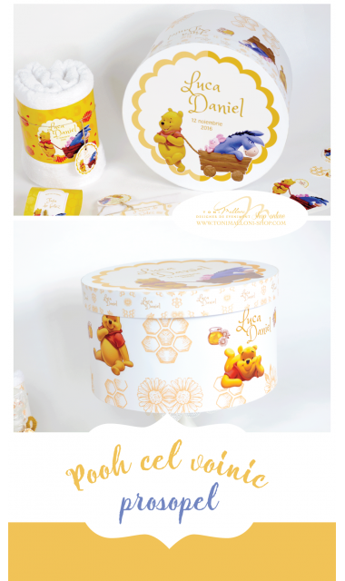 Trusou de botez cu broderie personalizata si ursuletul Winnie Pooh, Ursuletul cel voinic 7